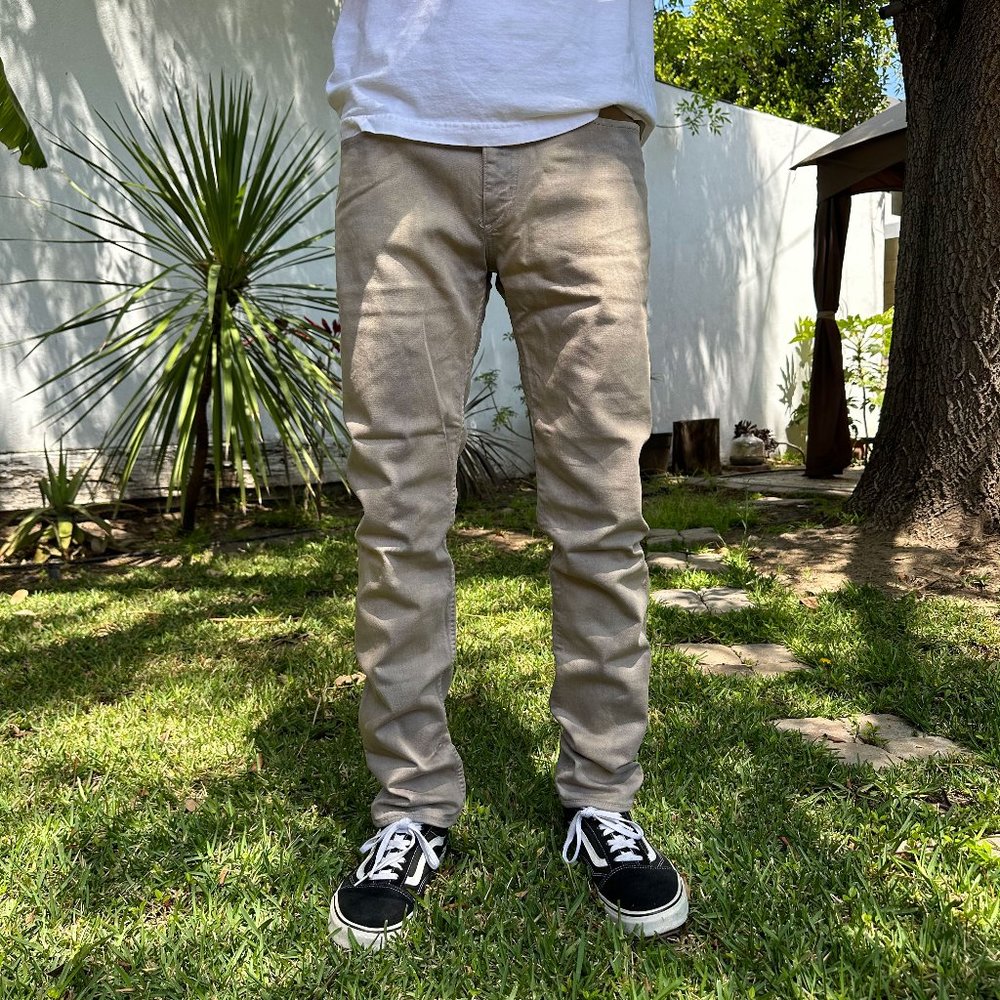 THVM Men Slim Straight 100% Imported Cotton Denim Jean